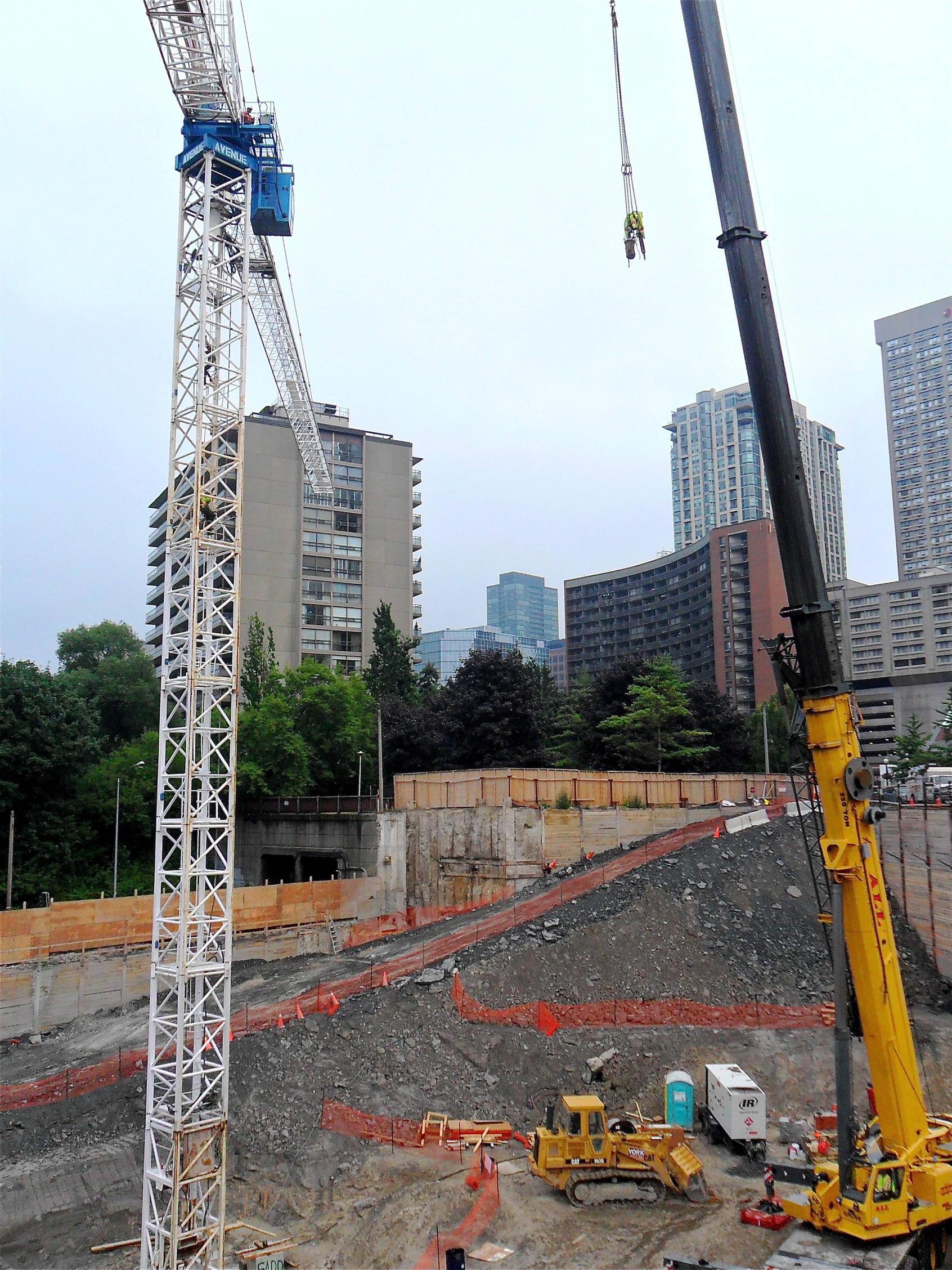 Photo Of The Day Crane Comes To Conservatory Group's Milan Condominium