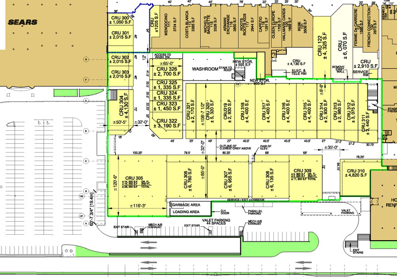 Map Of Yorkdale Mall Map Of New Hampshire   Urbantoronto 4275 12867 