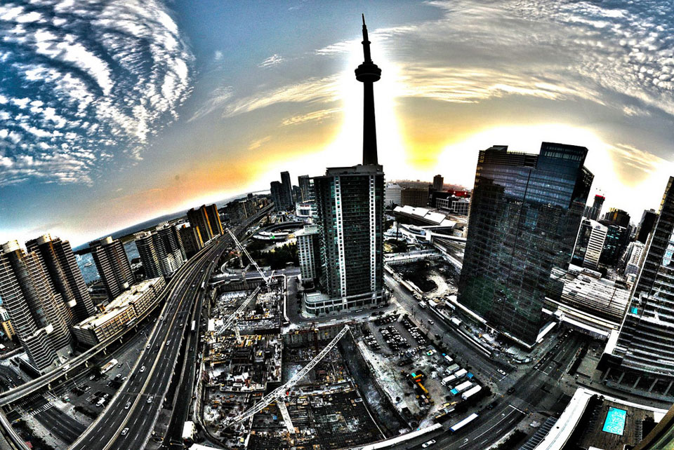 Photo Of The Day Looking West Toward Lanterra Developments' ICE Condos
