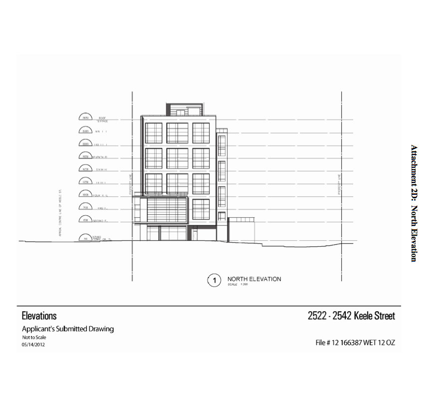 MidRise Condo Project Proposed for Keele & Lawrence UrbanToronto