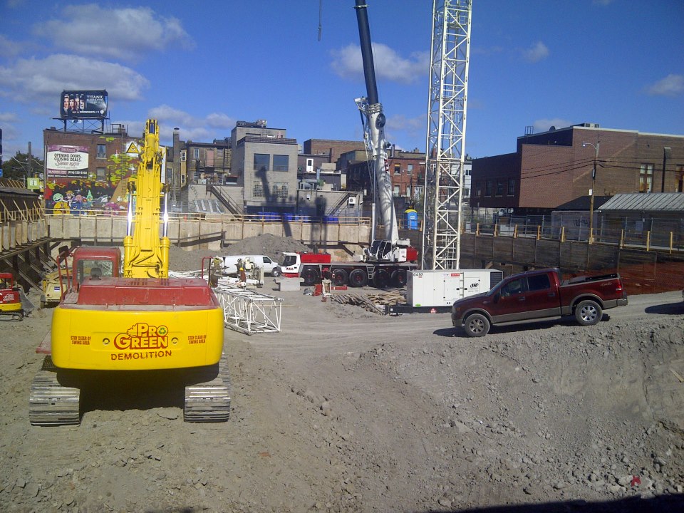 Cranes Are Up at Bathurst & Bloor's B.Streets Condos UrbanToronto
