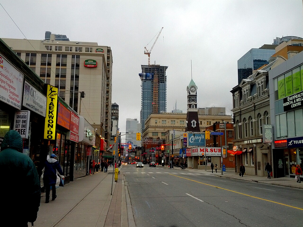 Photo of the Day The Yonge Street Strip UrbanToronto