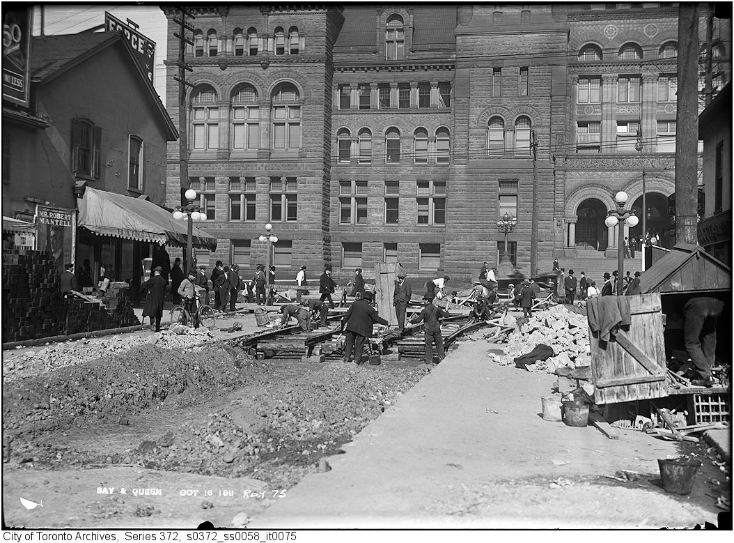 Then and Now: Bay and Queen | UrbanToronto