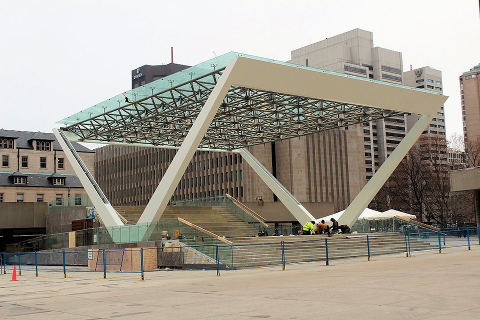 New Stage at Nathan Phillips Square to Open for New Year's UrbanToronto