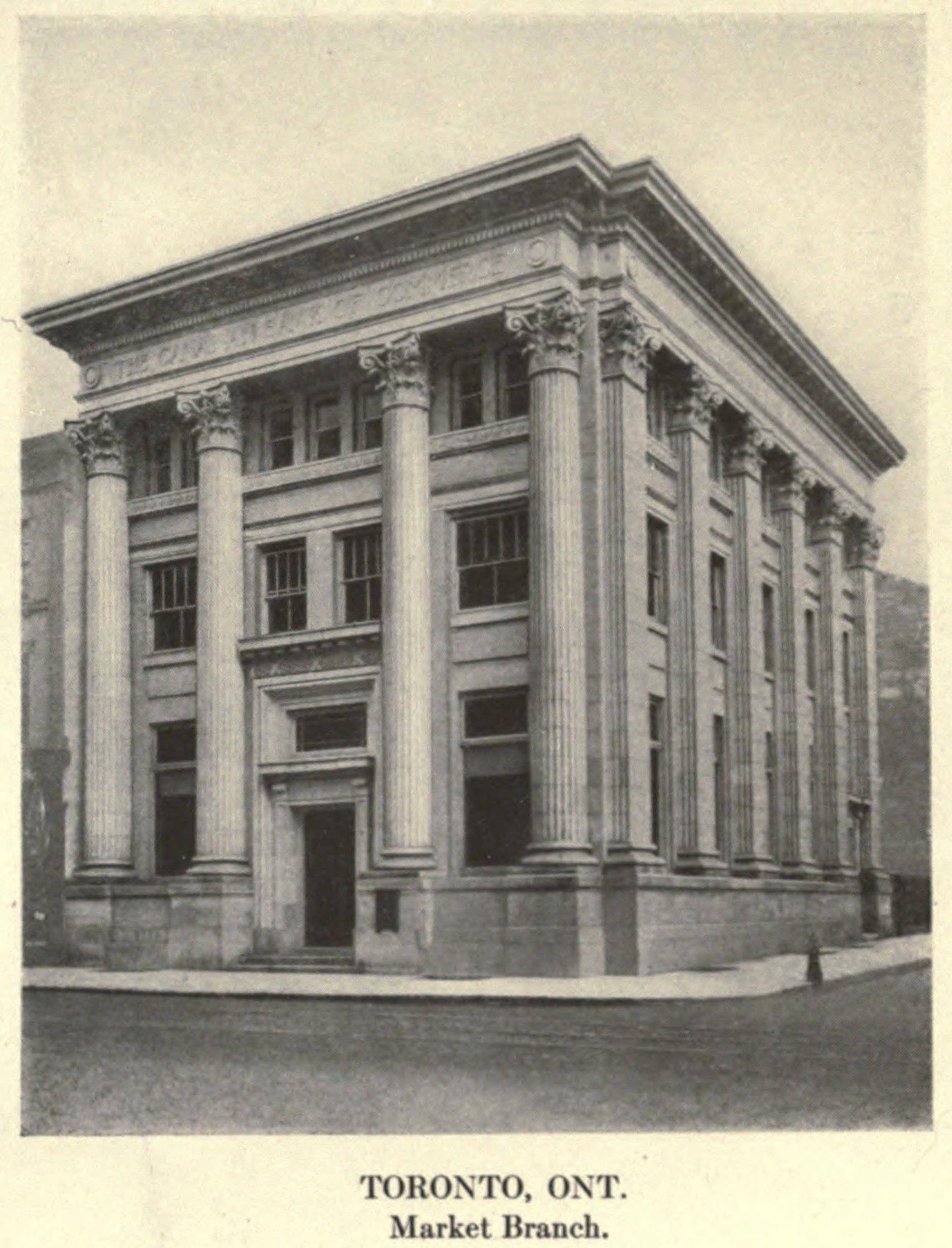 Then And Now Bank Of Commerce Jarvis And King Urbantoronto