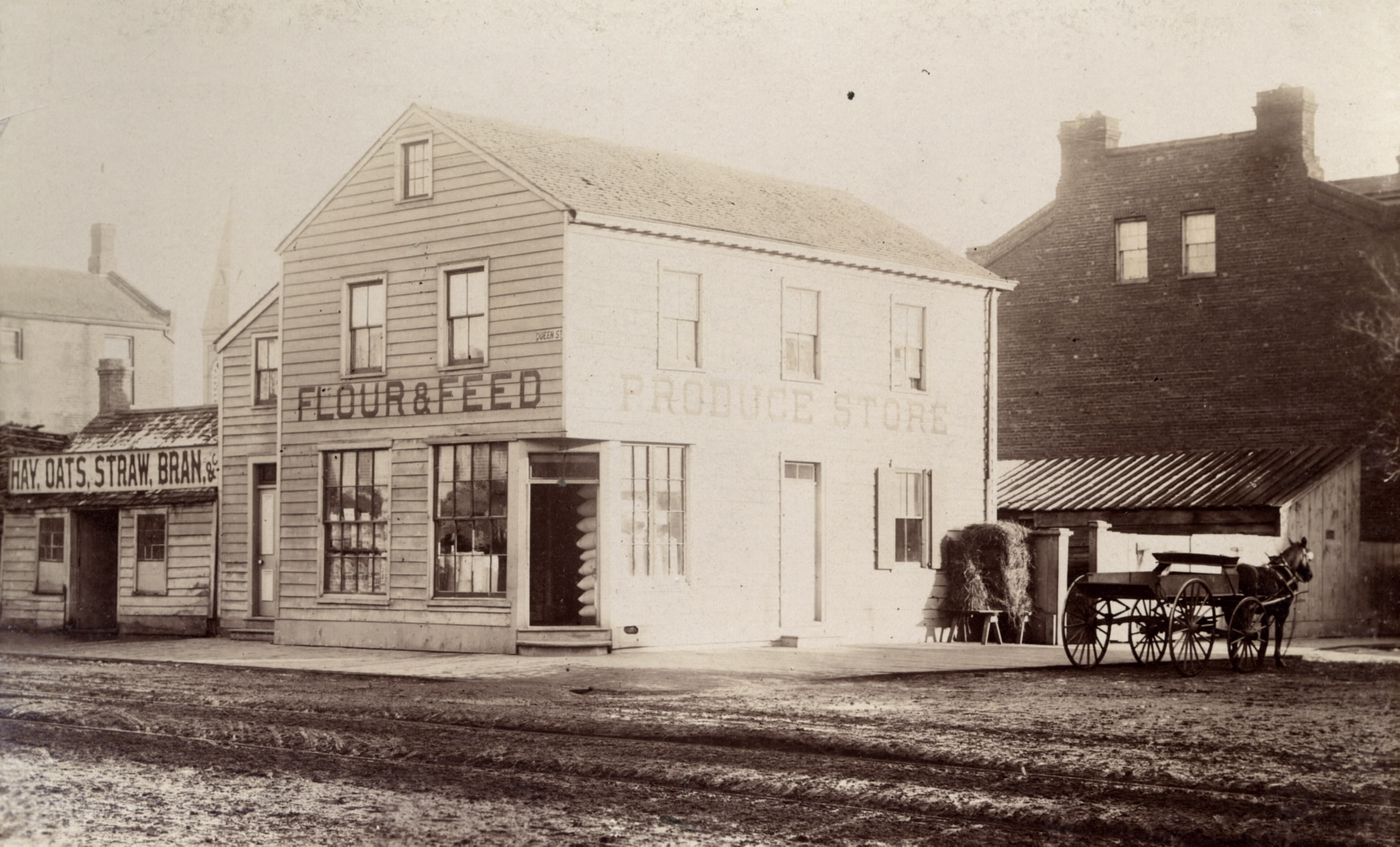 Then and Now Queen and Simcoe, Richard Harper House UrbanToronto