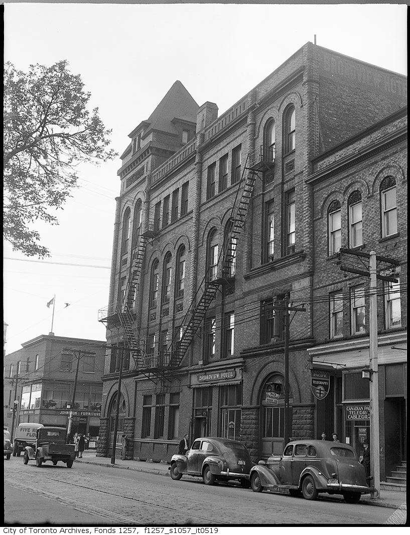 Then and Now Broadview and Queen UrbanToronto