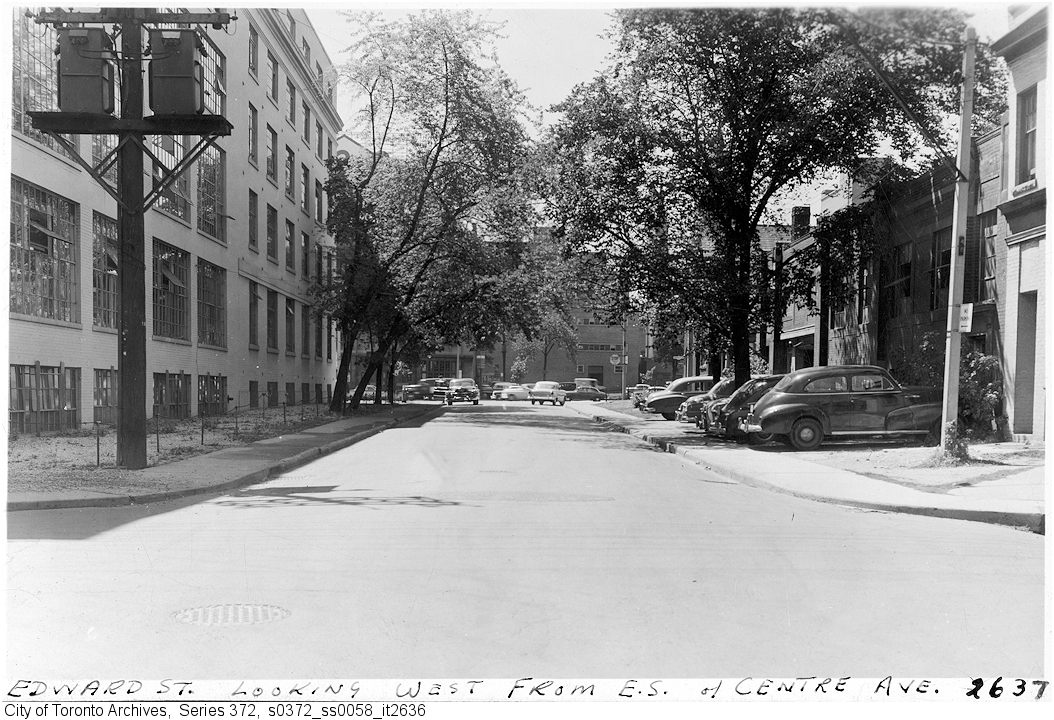Then and Now Edward Street UrbanToronto