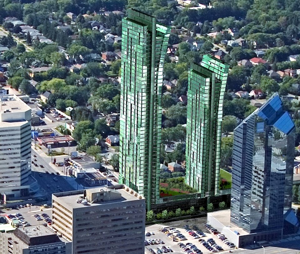 Towers Rising At Emerald Park Condos At Yonge And Sheppard