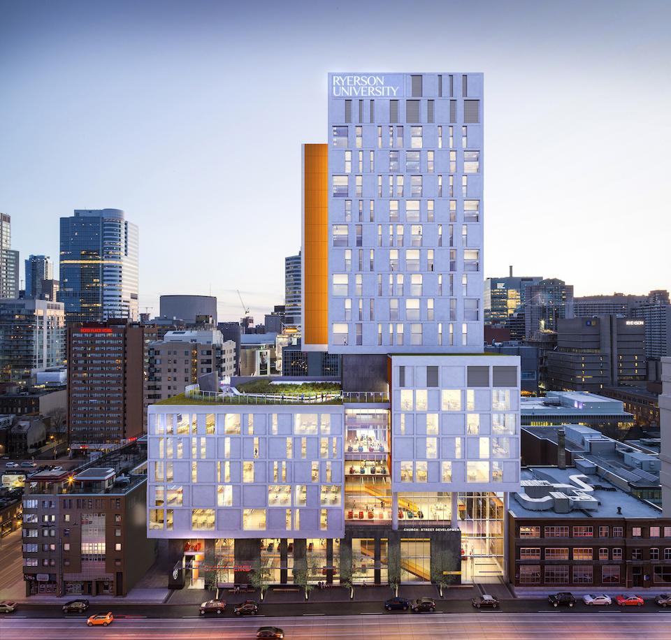 Plans Reveal New Details for Ryerson Church Street Development