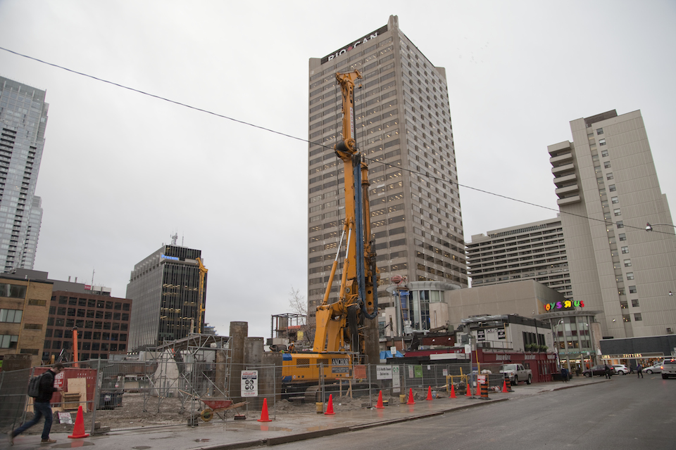 Yonge and Eglinton's E Condos Site Grows While Demo Continues