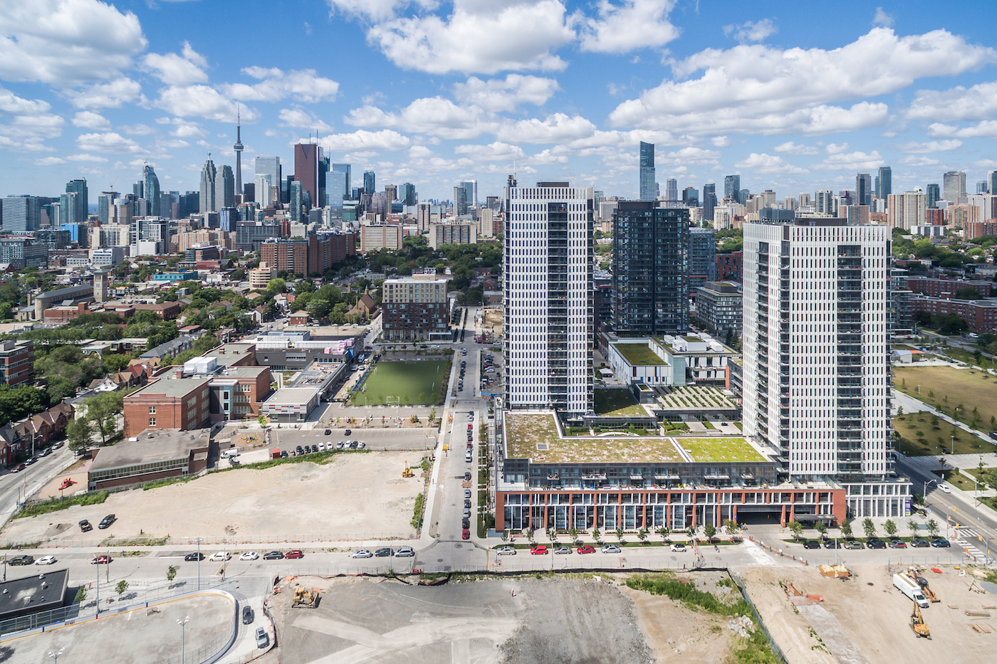 Aerial Views Reveal Regent Park Progress So Far And To Come | UrbanToronto