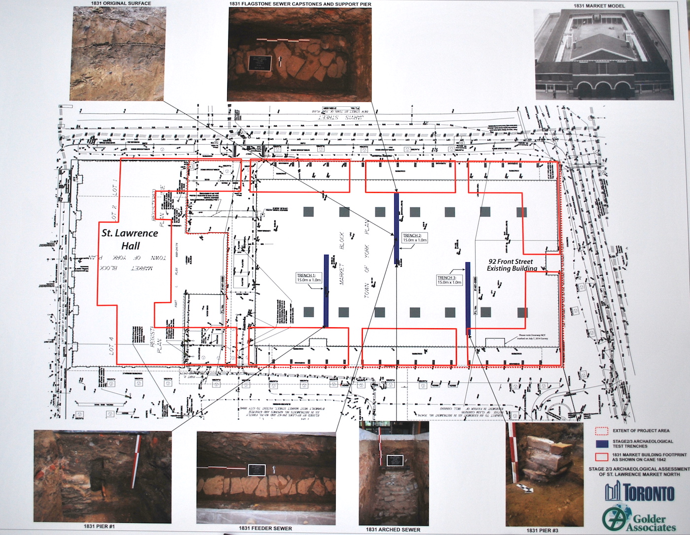 St Lawrence Market Map Touring The Archaeological Finds At St. Lawrence Market North | Urbantoronto