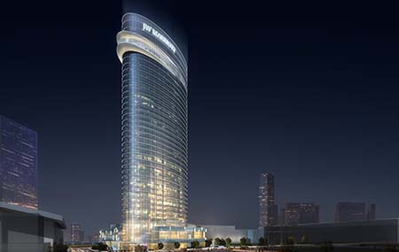 Jw Marriott Hotel To Start Construction In Nashville Skyrisecities Jw Marriott Hotel Nashville Turnery Ociates United States