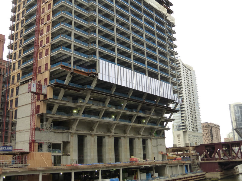 Cladding Installation Underway at 150 North Riverside | SkyriseCities
