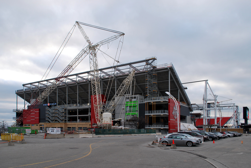 Toronto FC's BMO Field to add 8,400 more seats, roof in major renovation -  Sports Illustrated