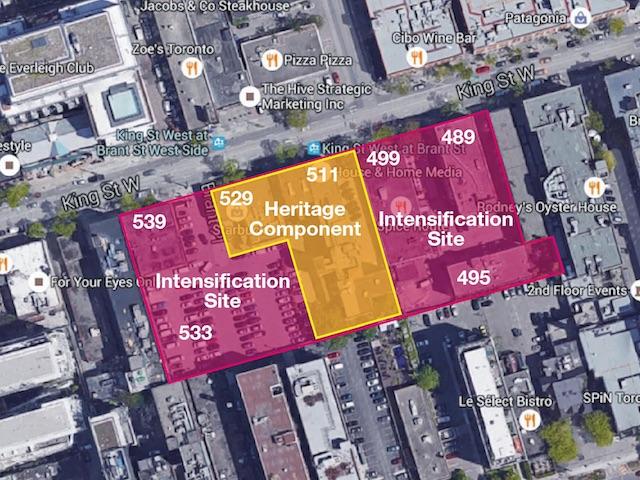 KING Toronto Sees the Construction of Parking Levels and Heritage  Restoration Underway