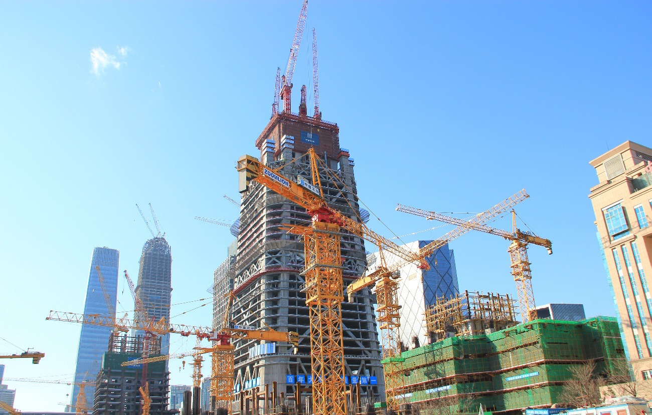 Cladding Installation Begins on Supertall China Zun Tower | SkyriseCities