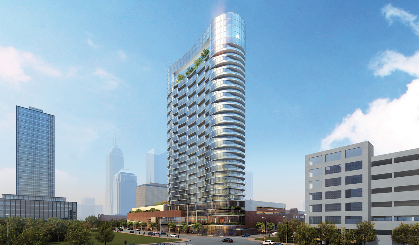 Residential Tower Rising on Storied Indianapolis Site | SkyriseCities