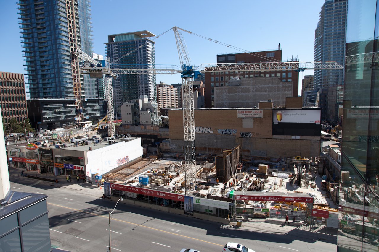 E Condos' South Tower Reaches Grade At Yonge And Eglinton 