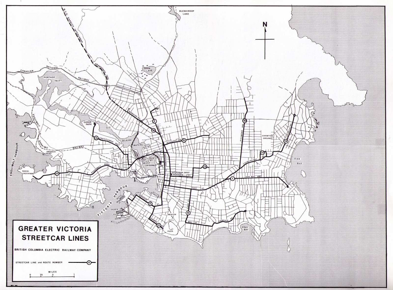 Bc Electric Railway Map Once Upon A Tram: The British Columbia Electric Railway In Victoria And  Vancouver | Skyrisecities