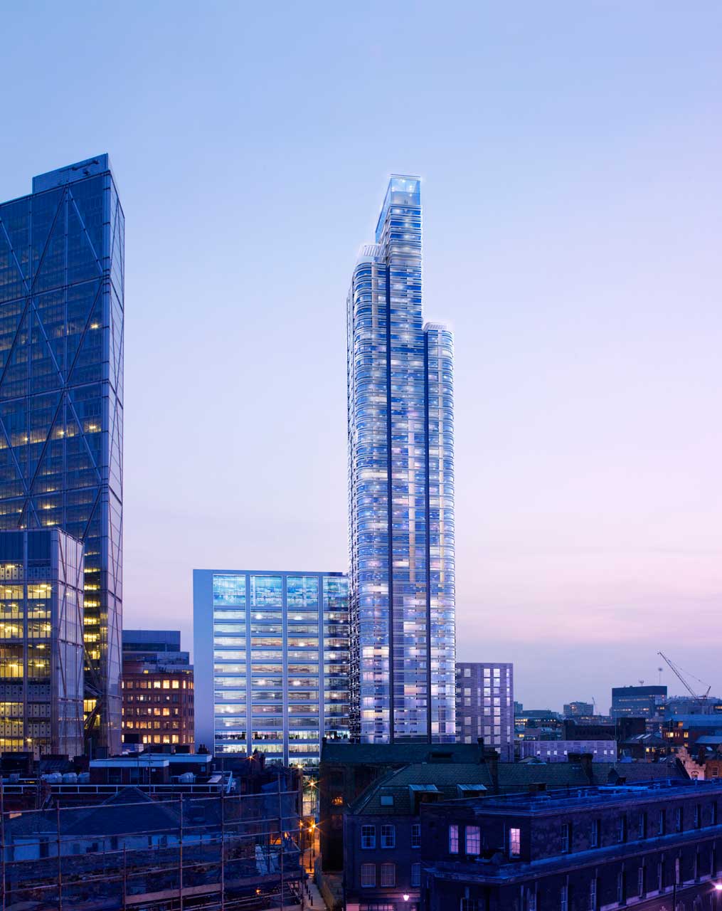 Foster-Designed Principal Place Forming in London | SkyriseCities
