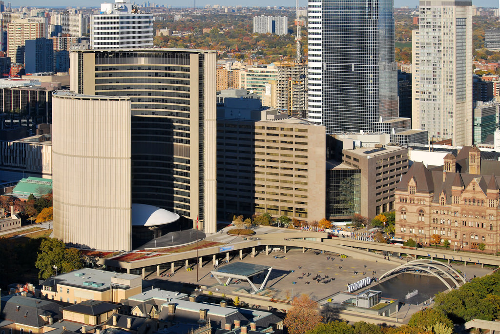 the Nathan Phillips Square Revitalization UrbanToronto