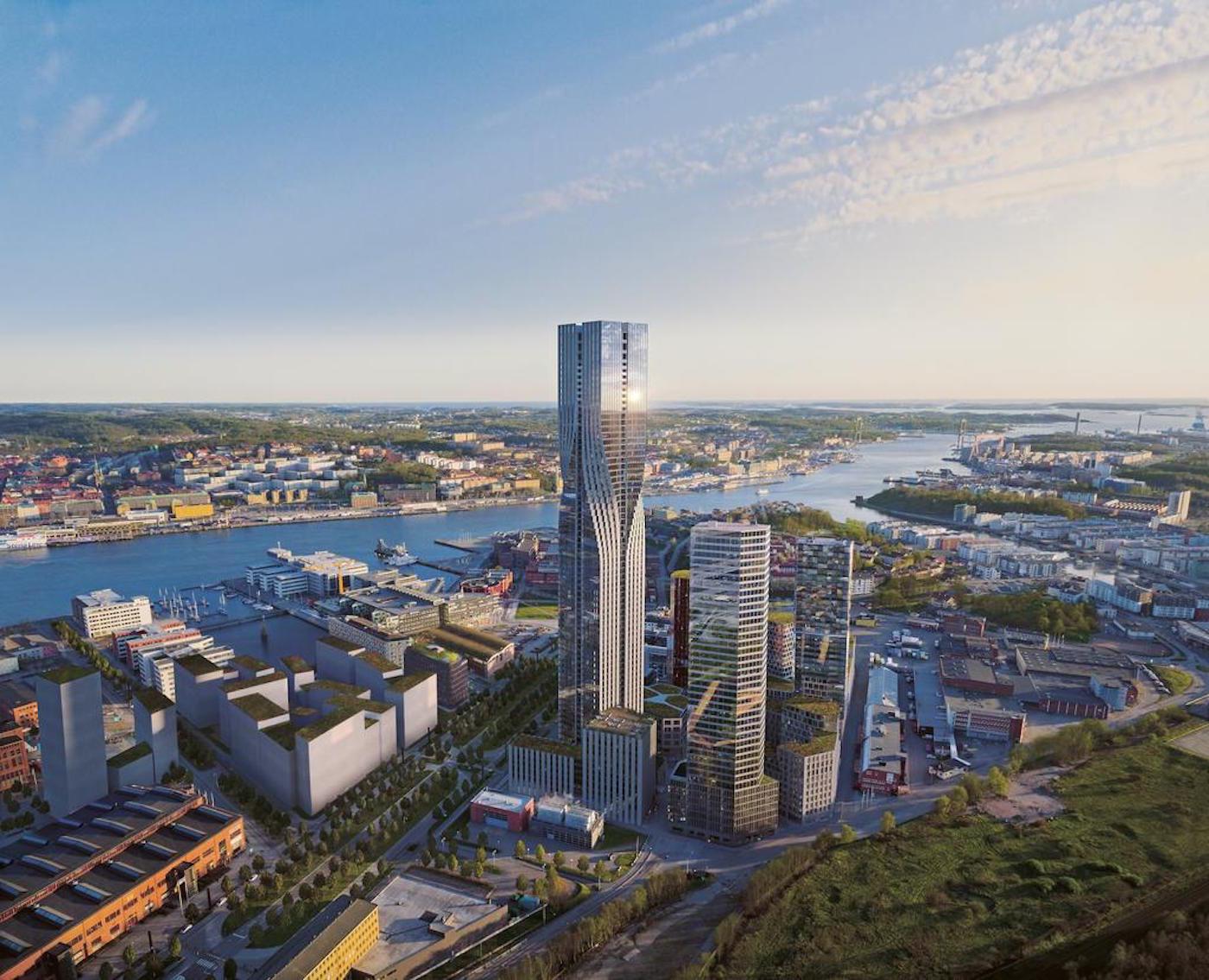 Sweden's Tallest Building Might Come to Gothenburg SkyriseCities