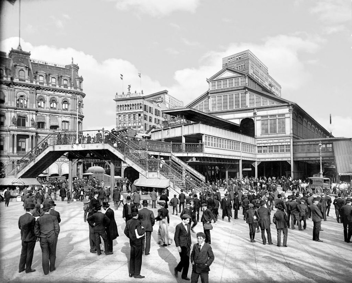 Dodging Brooklyn's Streetcars: 1895