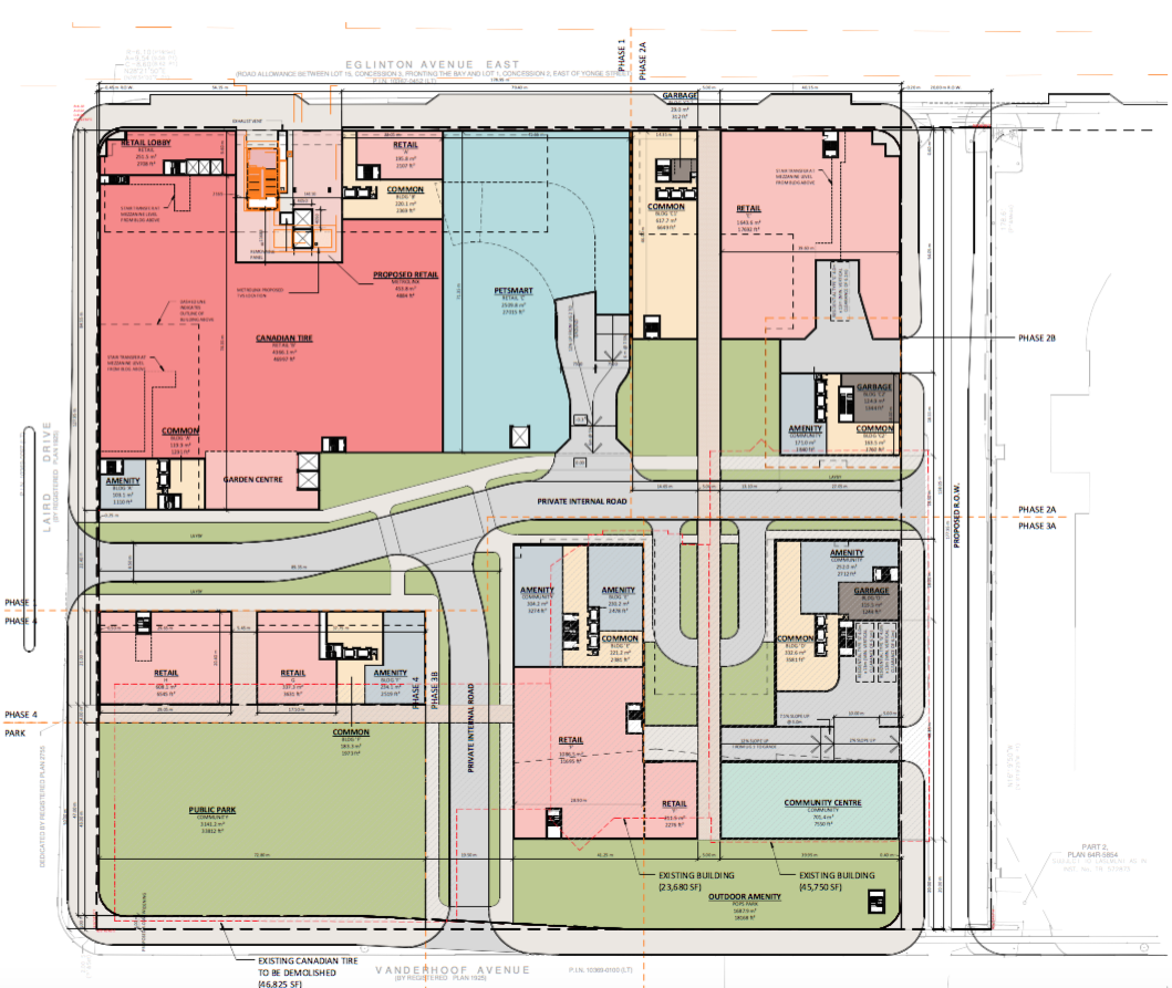 Mixed-Use Redevelopment of RioCan's Leaside Centre Proposed | UrbanToronto