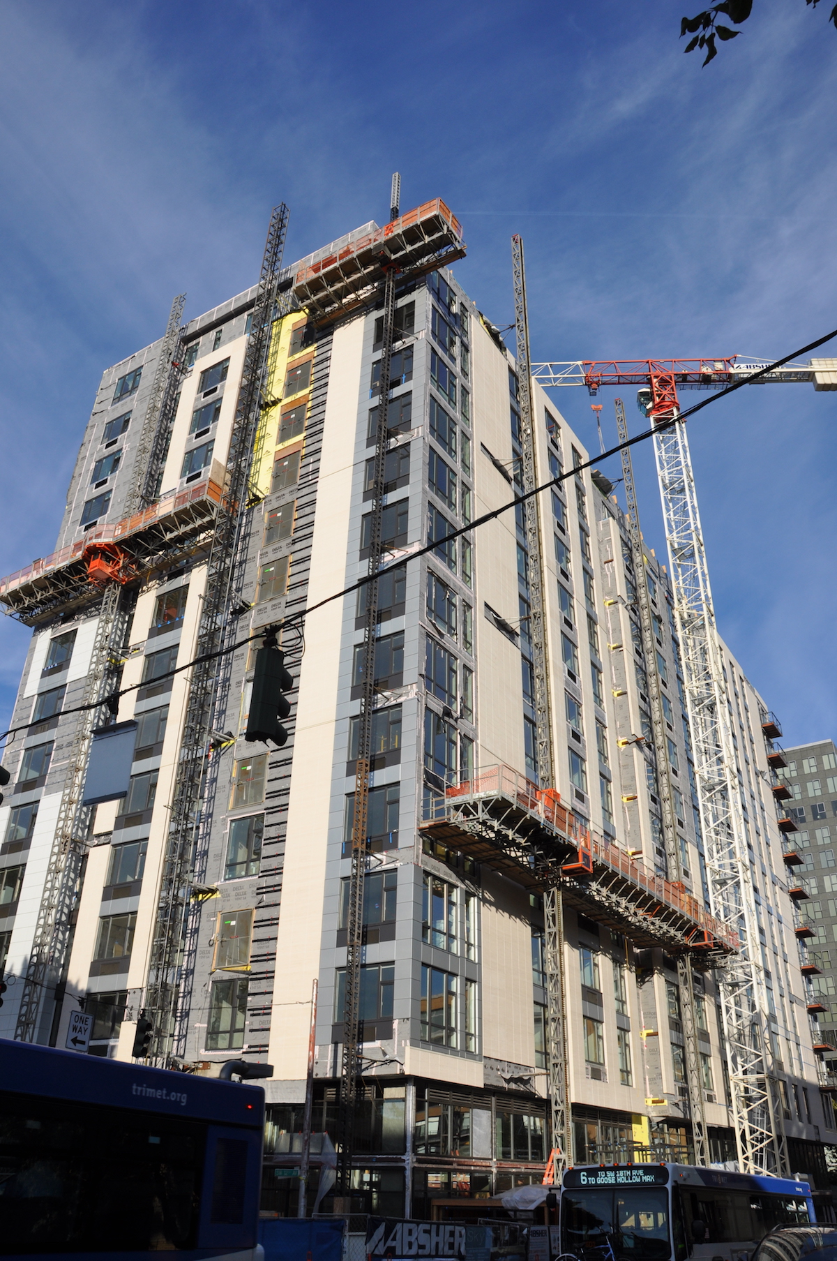 Sky3 Apartments Nearing Completion in Downtown Portland SkyriseCities