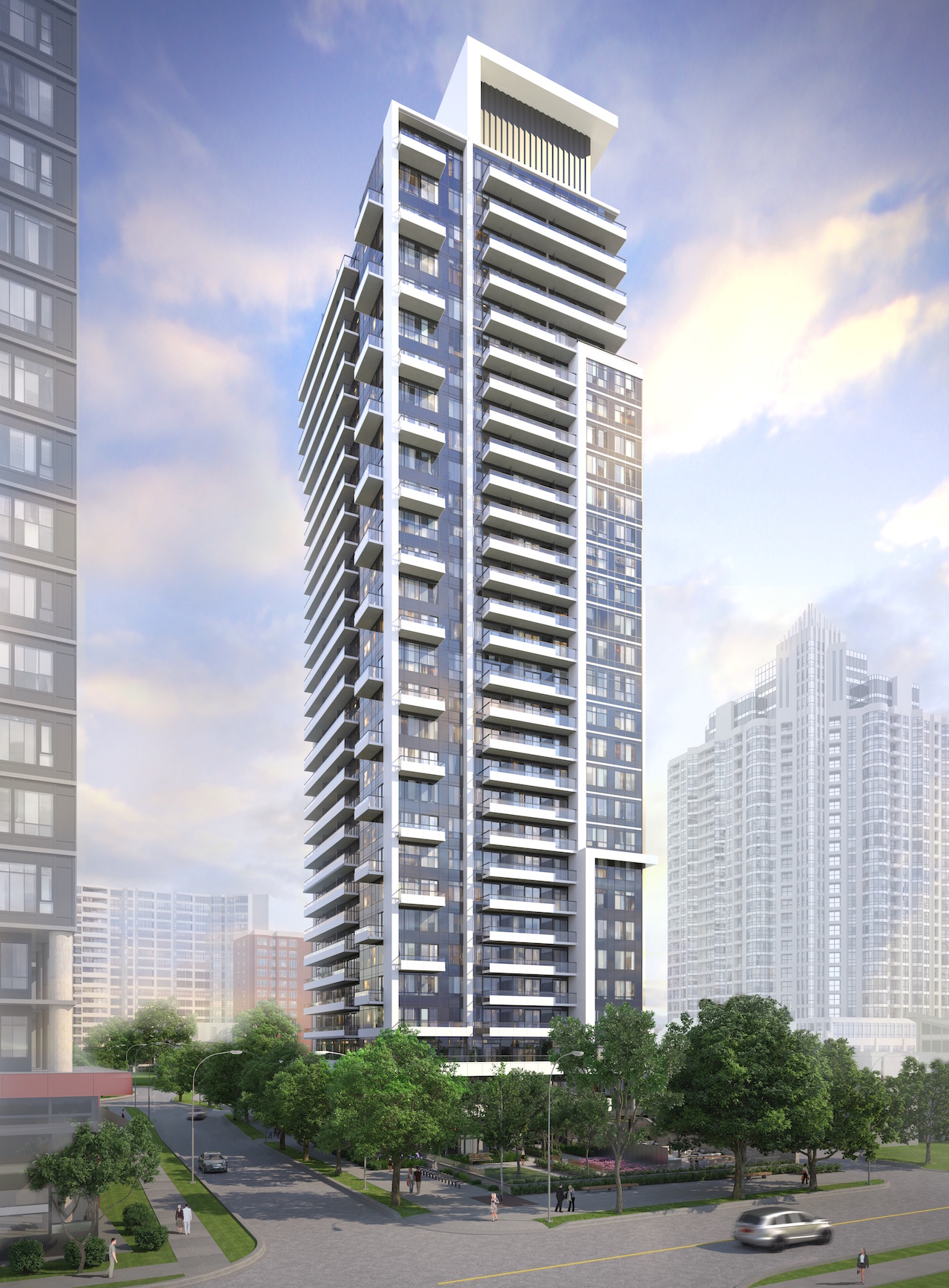 Diamante's 30-Storey Tower Joins Growing North York Corridor | UrbanToronto