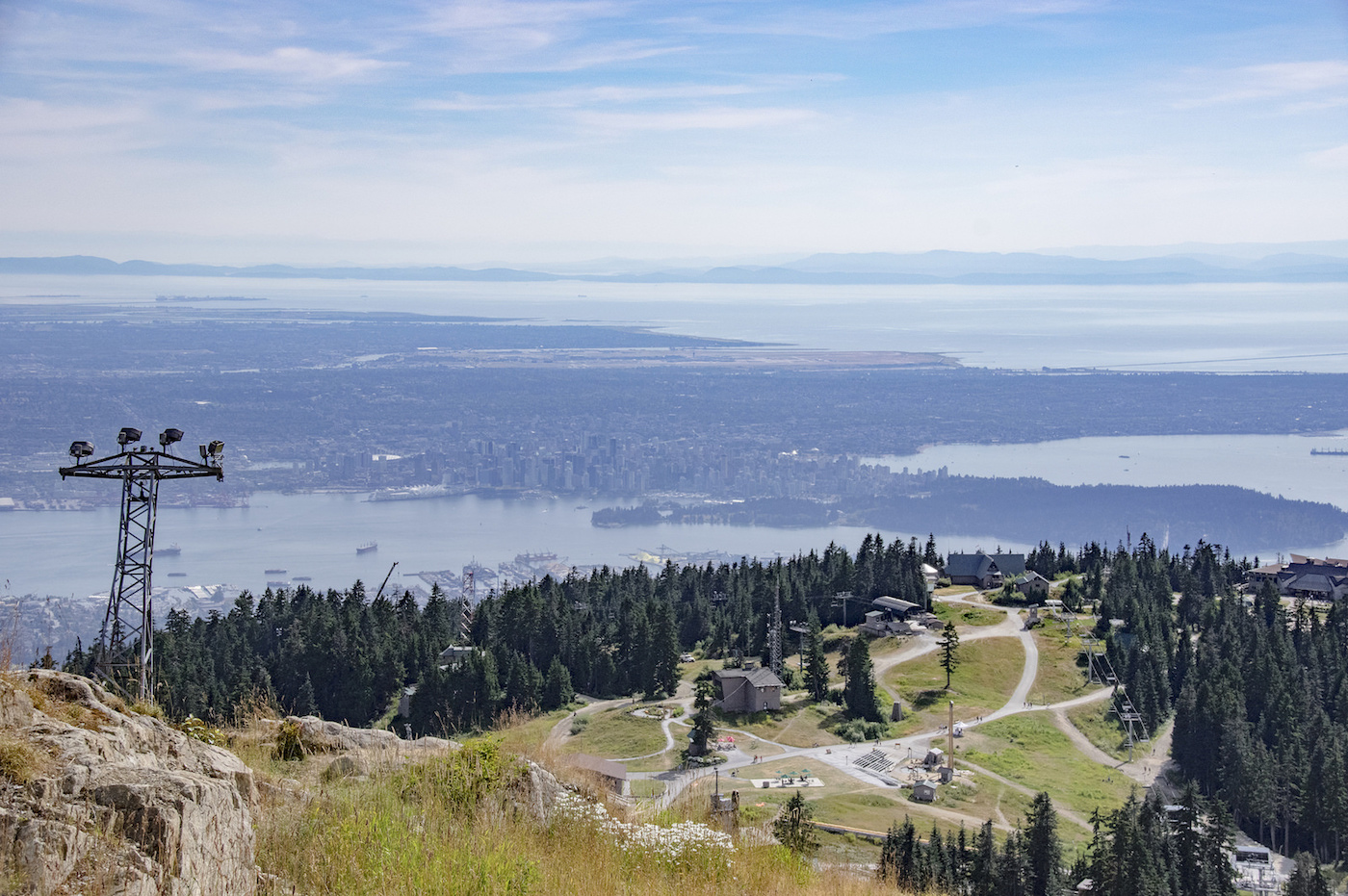 grouse mountain in summer