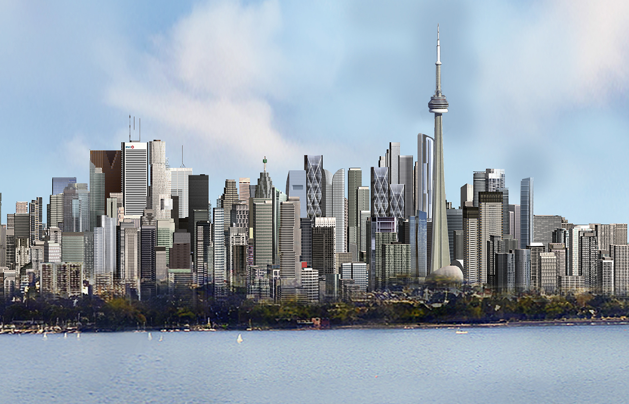 A Glimpse Into the Future: Illustrating Toronto's Skyline in 2020 ...