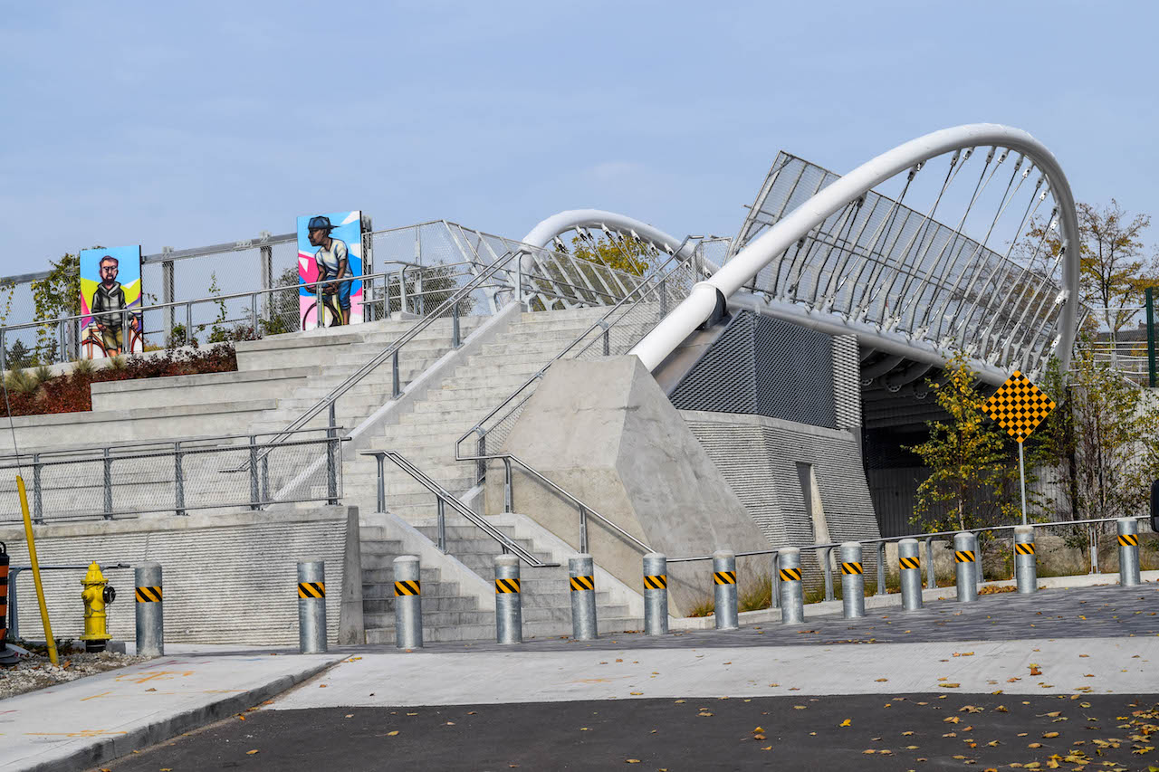 Touring the SoonToBe Weston Rail Deck Park & John St. Bridge