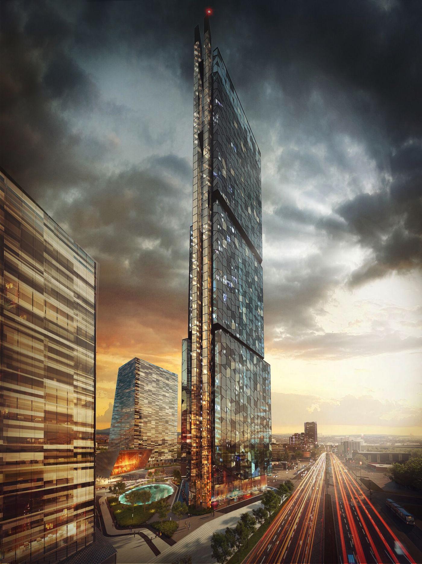 New Renderings Show a Revamped Version of Quebec's Next Tallest Tower