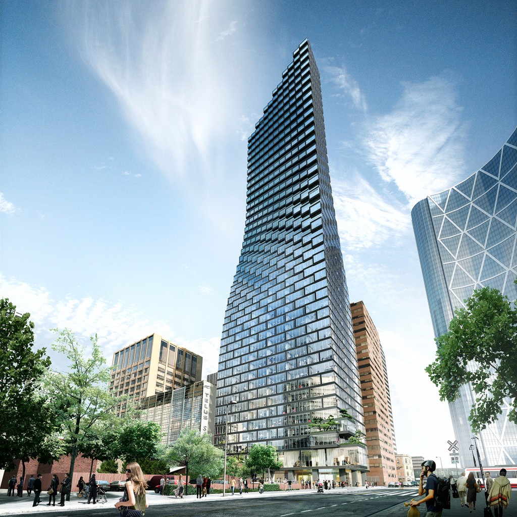 Telus Sky, Westbank, Allied Properties, Bjarke Ingels Group, Dialog Architects