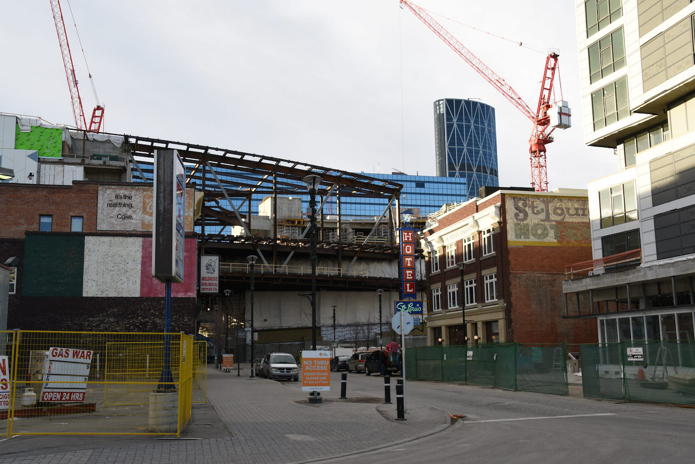 The New Central Library assumes its form, Surrealplaces, Calgary