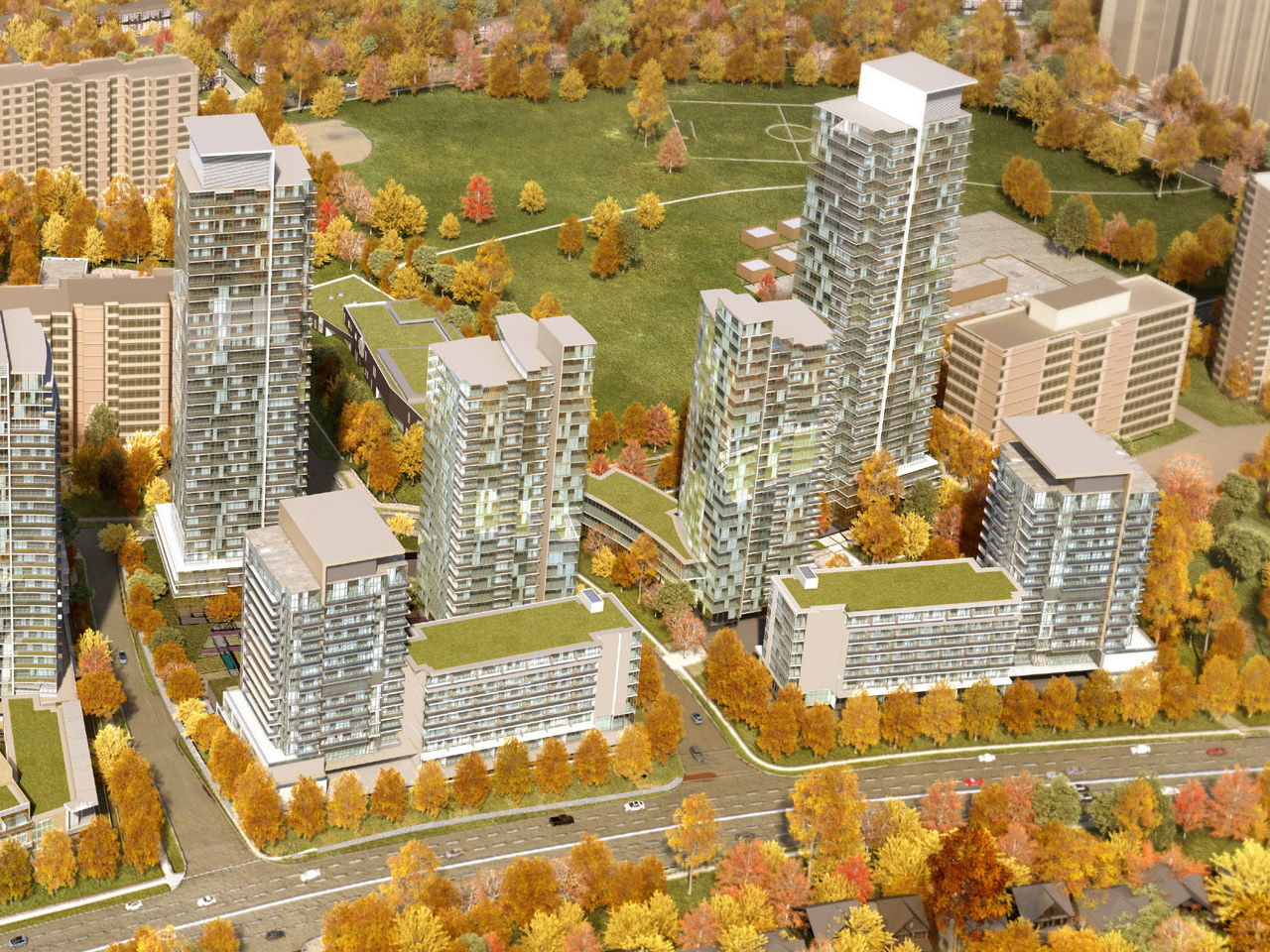 Developer Seeks More Density for Third Block at Emerald City UrbanToronto