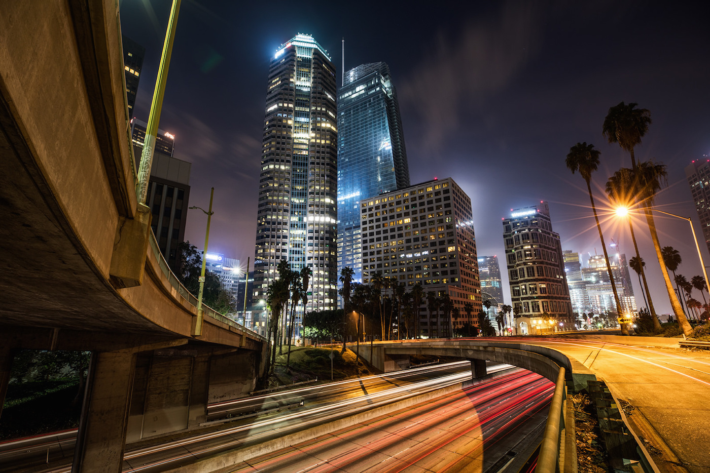 DTLA at Night | SkyriseCities