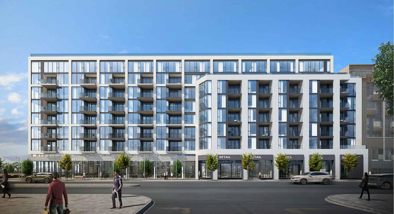 8Storey Queensway Condo Proposal on Beer Store Site UrbanToronto