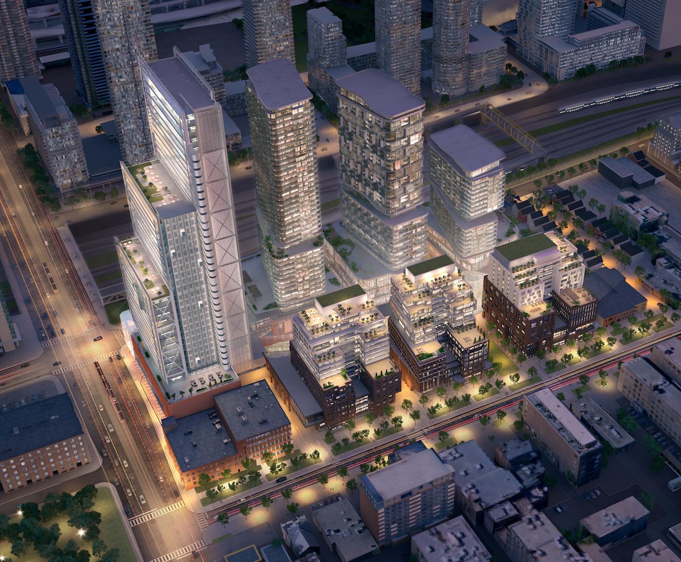 The Well, Toronto, RioCan, Tridel, Allied REIT, Diamond Corp, Hariri Pontarini