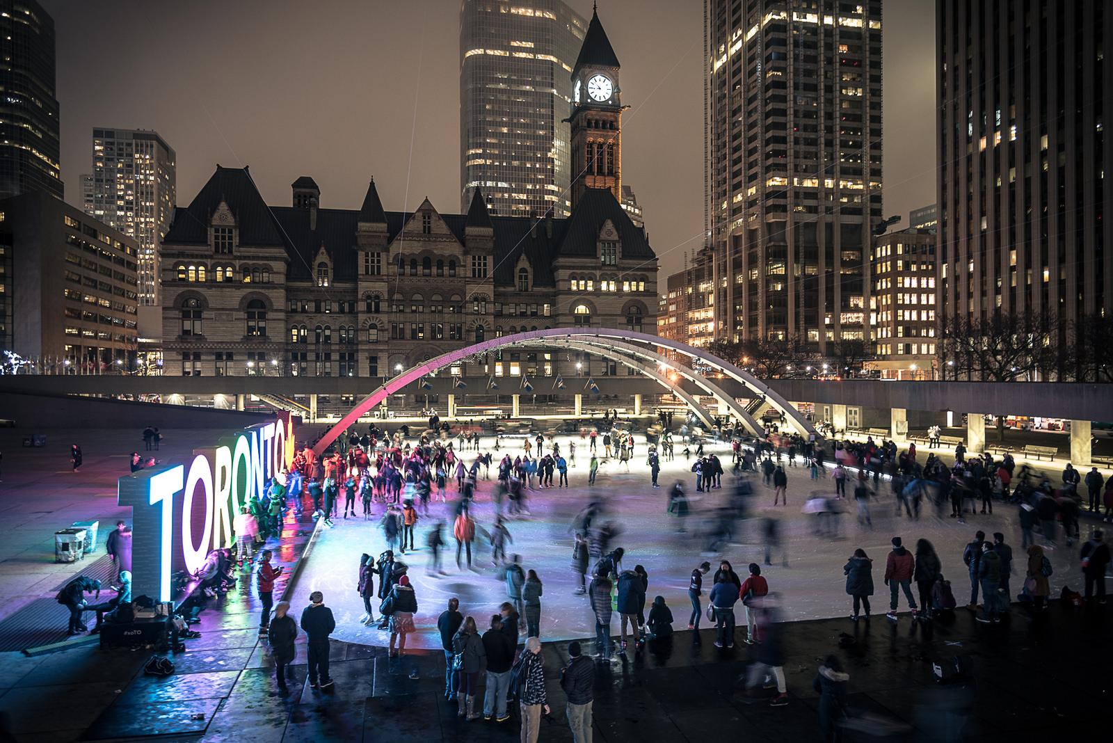 Photo of the Day: Winter Skate | UrbanToronto