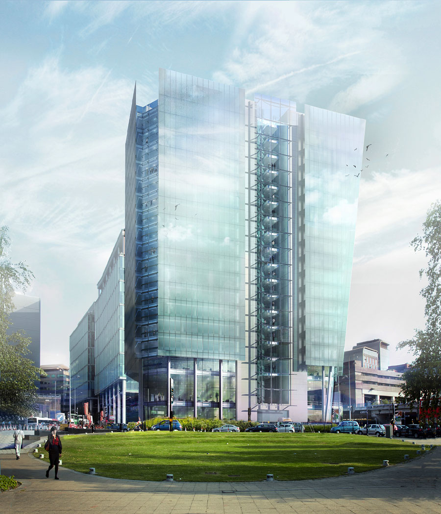 Three Snowhill an Integral Part of Birmingham's "Big City Plan