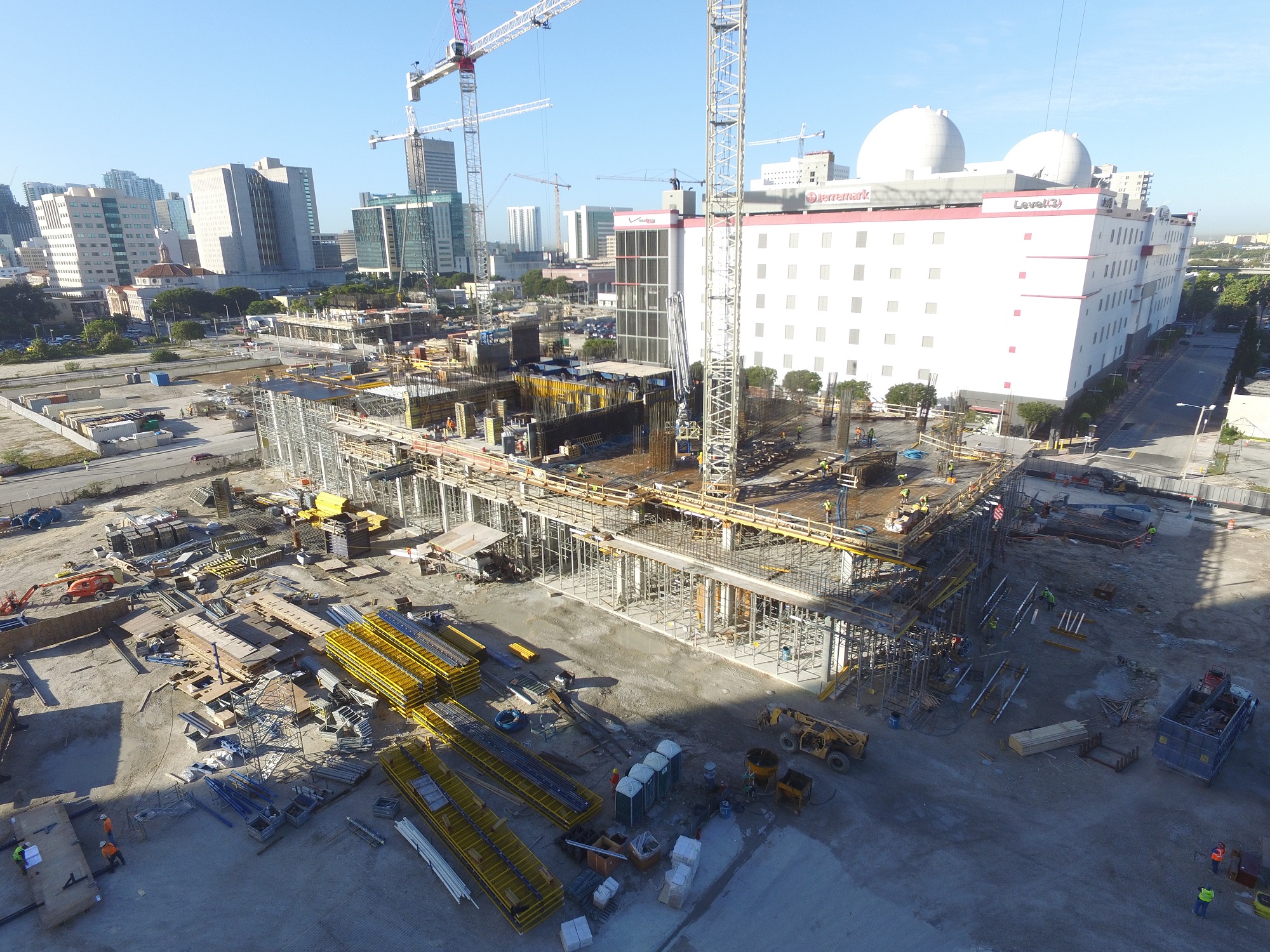 Miami Worldcenter Another Step Towards Completion with Delivery of  43-Storey CAOBA