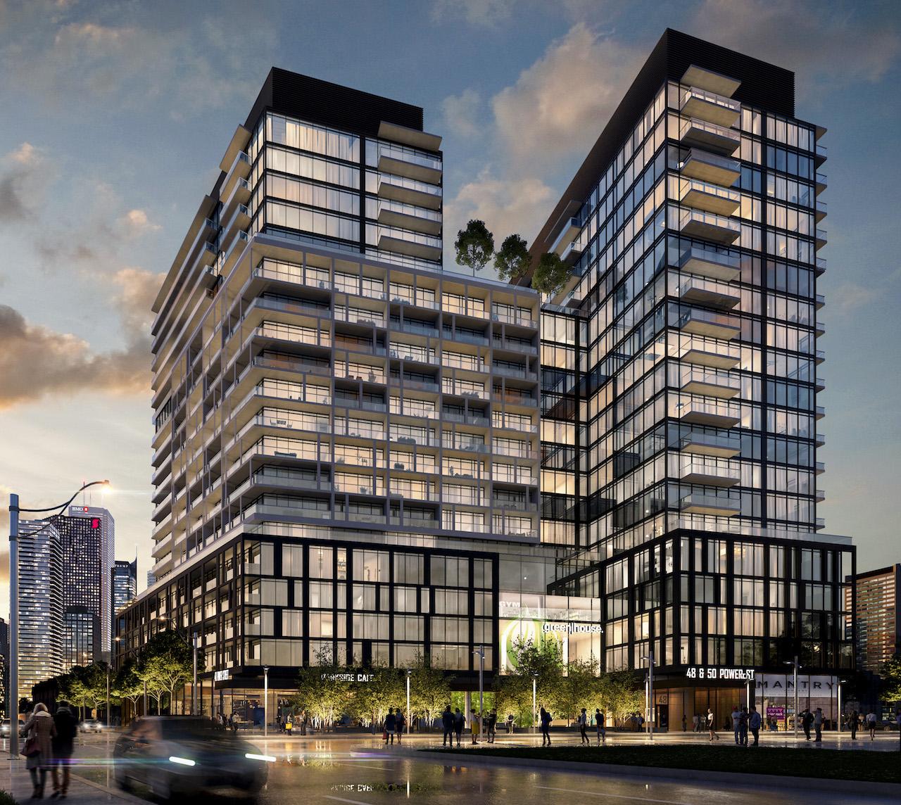 A First Look at the Floorplans at home: Power and Adelaide | UrbanToronto