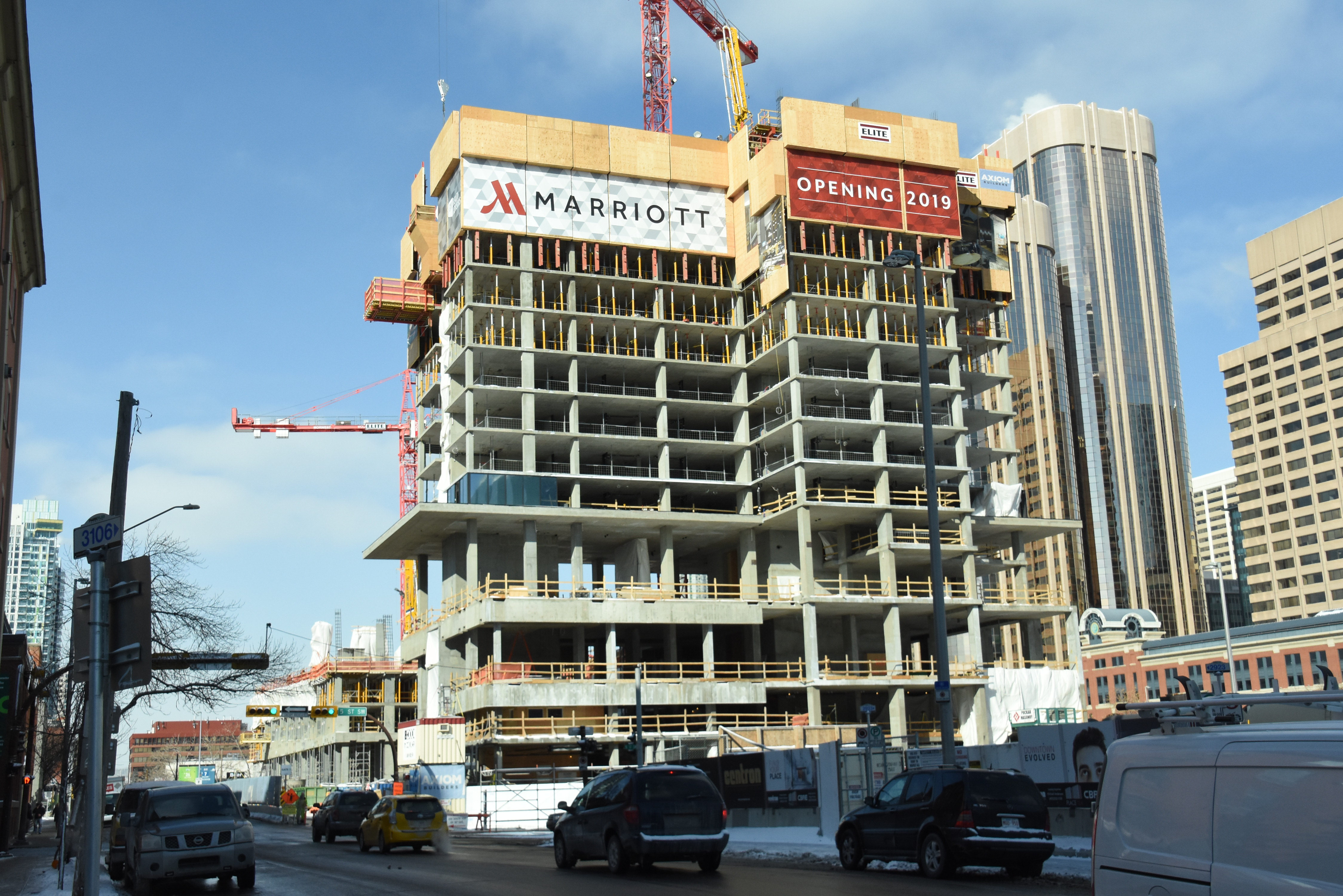 Cladding Underway at the Residence Inn by Marriott in ...