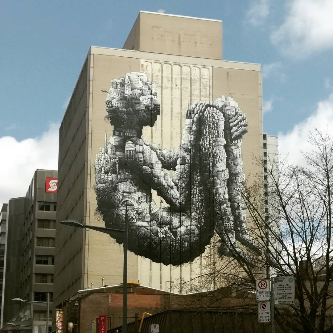 Photo of the Day Yonge and St. Clair Mural UrbanToronto