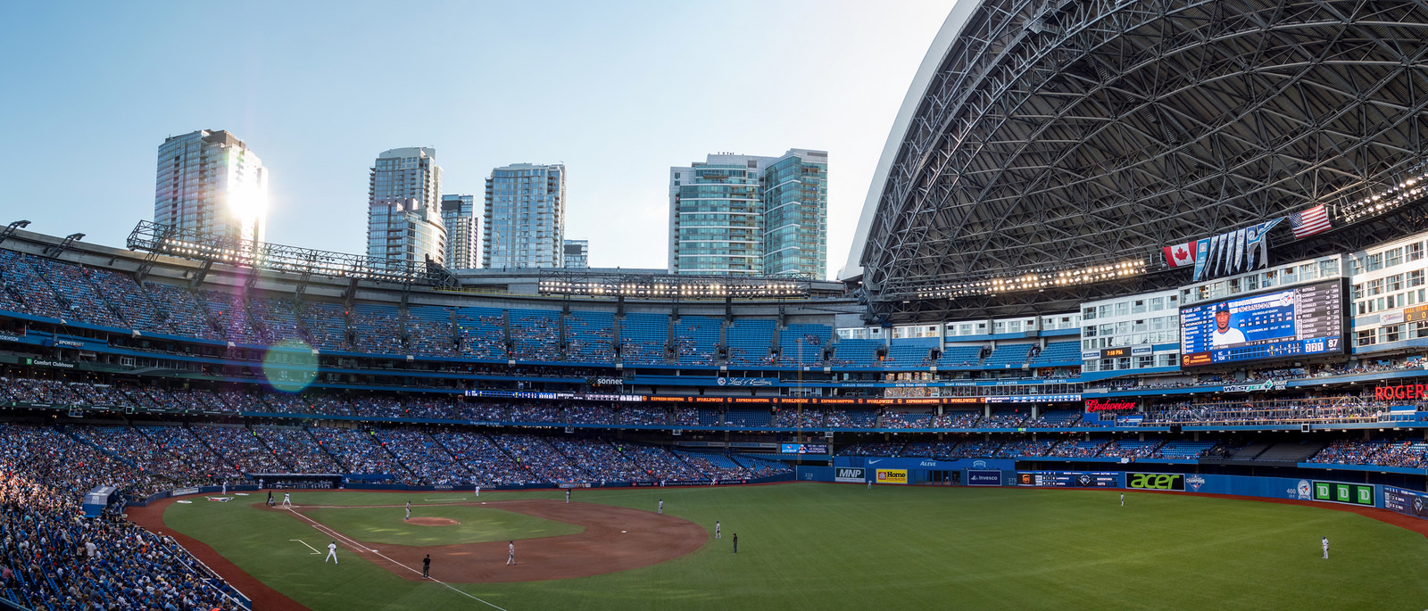 Two-Year, $10M Retrofit of Rogers Centre Roof Completed