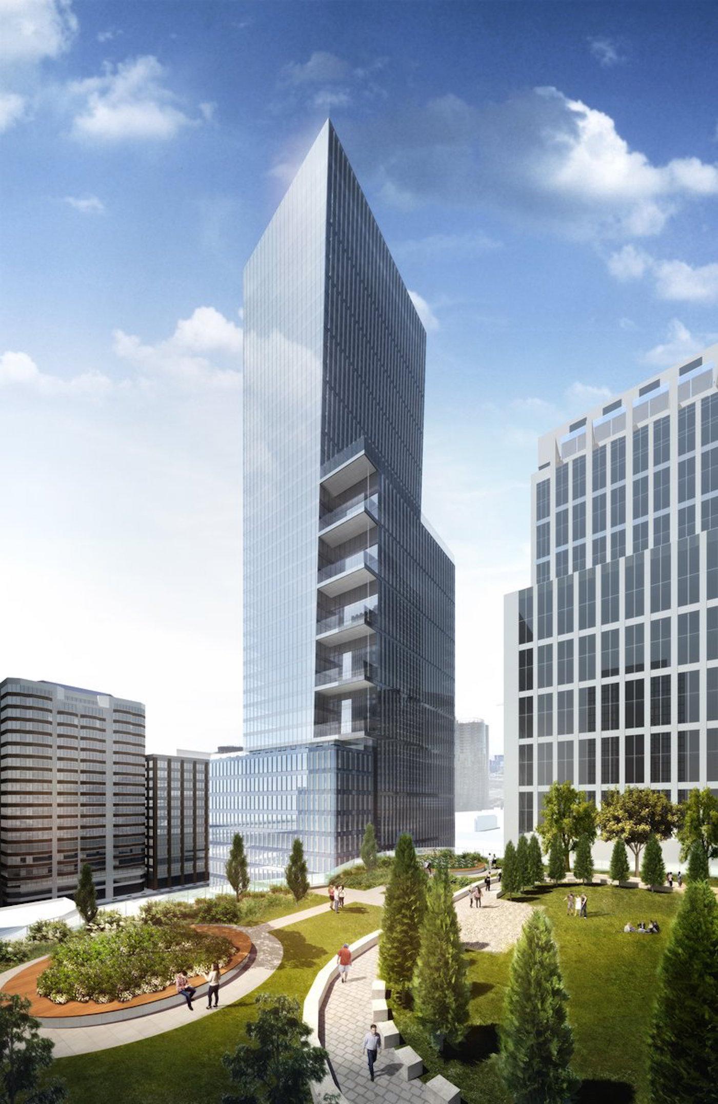 Park Tower at Transbay Climbs Above Grade SkyriseCities